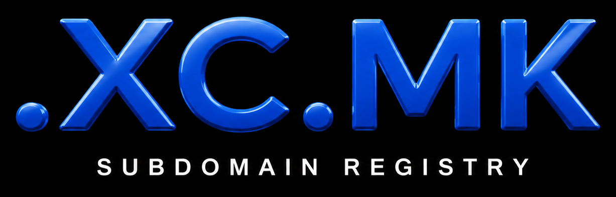 .XC.MK Subdomain Registry